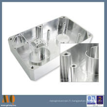 Pièces en aluminium usinées par commande numérique par ordinateur 2015 de précision d'approvisionnement de la Chine